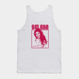 Selena Vintage Retro FanArt Tank Top